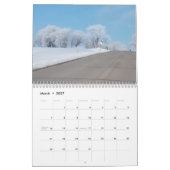 Photos of the Sky /Two Page MediumCalendar, White カレンダー (3月 2027)