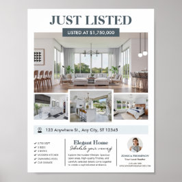 Photos Real Estate New Home Editable Listing ポスター