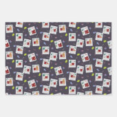 Photos with Santaラッピング紙 ラッピングペーパーシート (正面2)