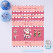 Photos With Santa In the Mall Flyer チラシ (シングル)