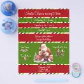 Photos With Santa In the Mall Flyer チラシ (シングル)