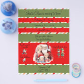 Photos With Santa In the Mall Flyer チラシ (シングル)