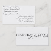 Photosharingカード 名刺 (正面/裏面)