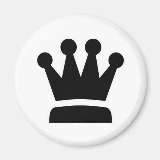 photoshop-king-crown – ロゴアイコン1 マグネット (正面)