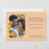 Photo🌻SunflowerとPoppy Reverie セーブザデート (裏面)