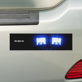 PhotoTextのステッカー バンパーステッカー (車上)