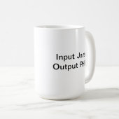 PHPプログラマーコーヒー・マグ コーヒーマグカップ (正面右)