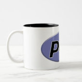 php大きい ツートーンマグカップ (左)
