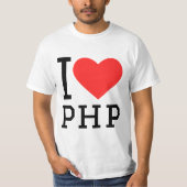 PHP大好き Tシャツ (正面)