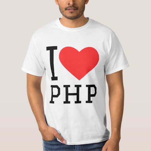 PHP大好き Tシャツ (正面)