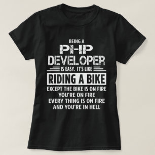 PHP開発者 Tシャツ