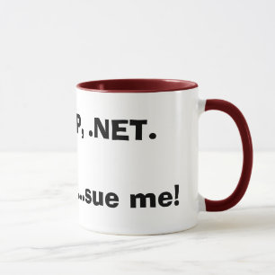 PHP、非対称多重処理システム、.NET.Imはオタク…私を訴えます! マグカップ