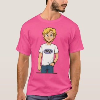 PHP Disney Cartoon Programmer Tee Tシャツ