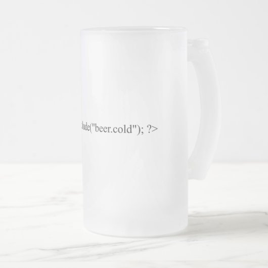 <?php include("beer.cold"); ?> フロストグラスビールジョッキ (正面右)