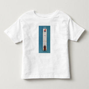 phrygianボンネットと乗り越えられる温度計 トドラーTシャツ