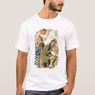 Phryne: 芸術家のモデルの風刺漫画 tシャツ