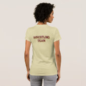PHSレスリングチームTシャツ Tシャツ (裏面フル)