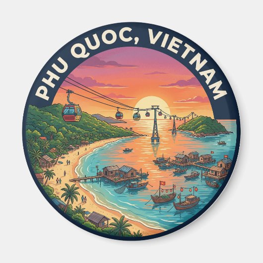 Phu Quoc Vietnam マグネット (正面)
