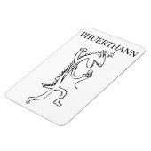 Phuerthann 4'' by 6'' Flexibleフォトマグネット マグネット (左側)