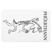 Phuerthann 4'' by 6'' Flexibleフォトマグネット マグネット (横)