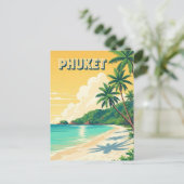 Phuket Patong Beach Thailand Travel ポストカード (スタンド正面)