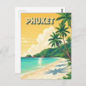 Phuket Patong Beach Thailand Travel ポストカード (正面/裏面)