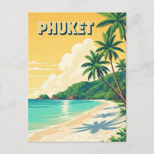 Phuket Patong Beach Thailand Travel ポストカード (正面)