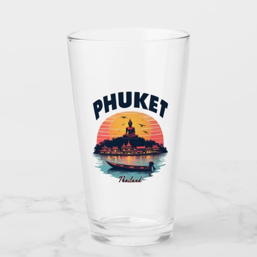 Phuket thailand タンブラーグラス (正面)