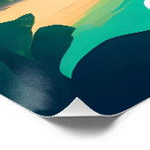 Phuket Thailand Travel Poster ポスター (コーナー)