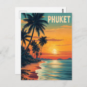 Phuket vintage ポストカード (正面/裏面)