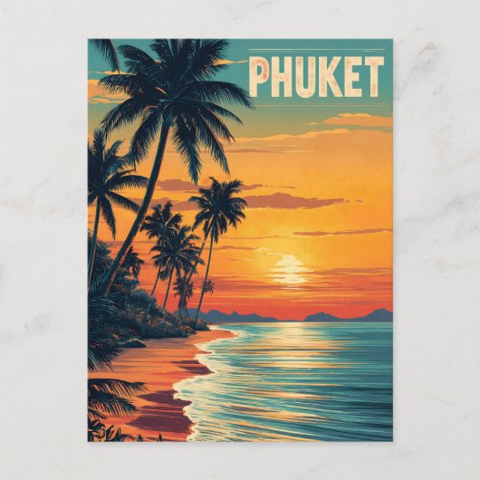 Phuket vintage ポストカード (正面)