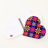 Phunktanicals by Mimma Heart Shaped Notebook ノートブック (内部)