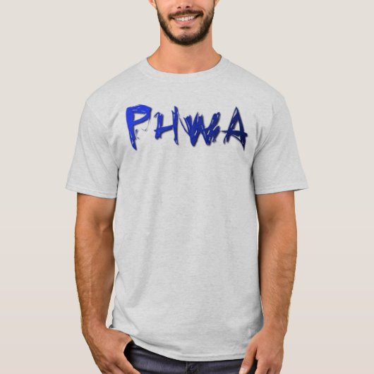 PHWAのロゴ2 Tシャツ (正面)