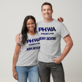PHWA 1、米国東部標準時刻。 2006年、苦闘します Tシャツ (ユニセックス)