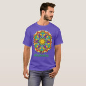 Phyletic Namaste Kaleidoscope T-shirt Tシャツ (正面フル)