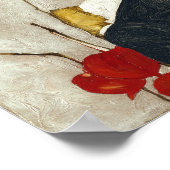 Physalisのセルフポートレート | Egon Schiele | ポスター (角)