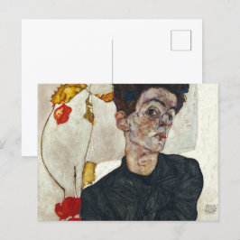 Physalisのセルフポートレート | Egon Schiele | ポストカード