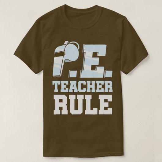Physical Education PE Teacher Coach Educator Sport Tシャツ (デザイン正面)