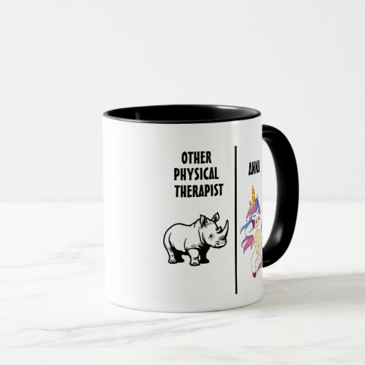 Physical Therapist Gift, Physical Therapy Mug マグカップ (正面右)