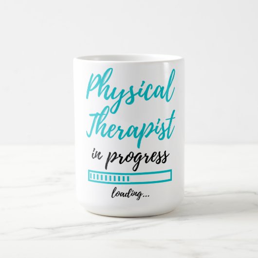 Physical Therapist In Progress 2 コーヒーマグカップ (中央)
