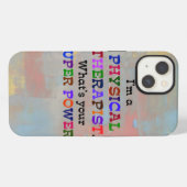 Physical Therapist iPhoneケース (裏面横)
