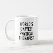 Physical Therapist Mug Funny PT Gift コーヒーマグカップ (左)