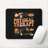 Physical Therapist Pt Pta Fall Thanksgiving Physic マウスパッド (マウス)