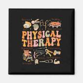 Physical Therapist Pt Pta Fall Thanksgiving Physic マグネット (正面)