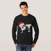Physical Therapist PT Santa hat Christmas Physical Tシャツ (正面フル)