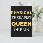Physical Therapist Queen Of Pain サンキューカード (スタンド正面)