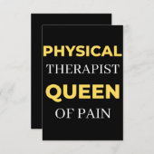Physical Therapist Queen Of Pain サンキューカード (正面/裏面)