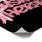 Physical Therapy Aesthetic Pink Coquette Bow Y2k P ポスター (角)