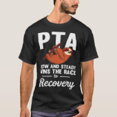 Physical Therapy Assistant PTA Professional Race Tシャツ (正面)