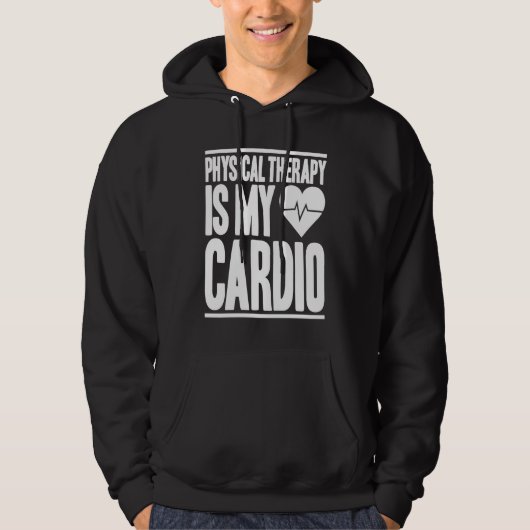 Physical Therapy Cardio PT Physical Therapist パーカ (正面)